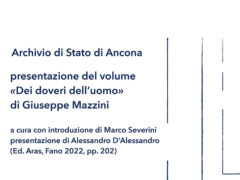 Presentazione "Dei doveri dell'uomo" ad Ancona