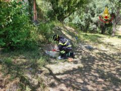 Bambina caduta in un pozzo a Cingoli