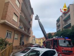Incendio ad Ancona