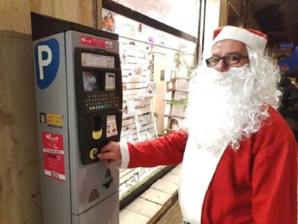 Sosta a Falconara sotto Natale