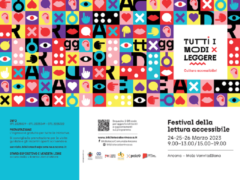 Locandina del Festival della lettura accessibile