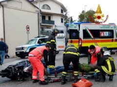 Incidente stradale a Castelfidardo