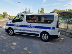 Ufficio mobile in uso alla Polizia Locale di Falconara