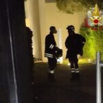 Incendio in un hotel di Monsano