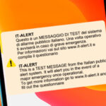 IT-Alert - Messaggio di test