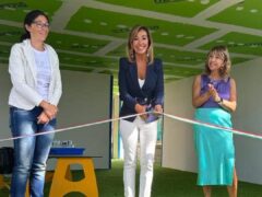 Inaugurazione del nuovo cortile a Falconara