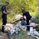 Rifiuti edili abbandonati nel Parco della Gola della Rossa e di Frasassi