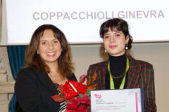 Ginevra Coppacchioli premiata come eccellenza imprenditoriale femminile