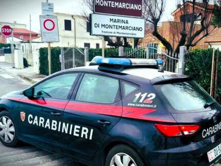 Carabinieri a Marina di Montemarciano