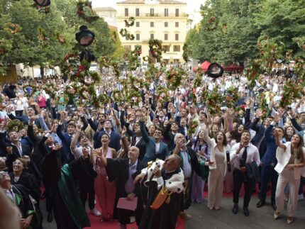 Cerimonia di laurea degli studenti Univpm