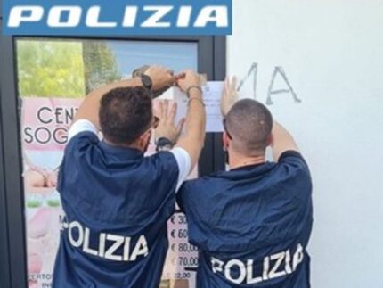 Centro massaggi sequestrato a Jesi