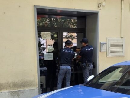 Ristorante chiuso dalla Polizia in corso Carlo Alberto