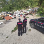 Discarica abusiva in una frazione di Ancona