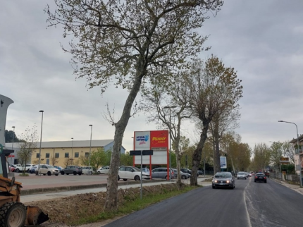 Asfaltatura in via Marconi a Falconara