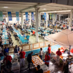 Il Codma allestito per la cena