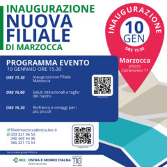 BCC Ostra e Morro d'Alba - Inaugurazione nuova Filiale a Marzocca di Senigallia