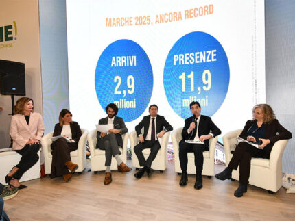 Presentazione dati turismo Marche 2025 alla BIT 2026