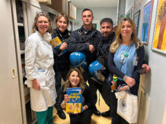 Iniziativa solidale XIV Reparto Mobile di Senigallia al Salesi di Ancona Iniziativa solidale XIV Reparto Mobile di Senigallia al Salesi di Ancona