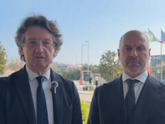 Stefano Capannelli (Pres. Ordine degli Ingegneri Prov. Ancona) e Massimo Conti (Pres. Federazione Ordini degli Ingegneri delle Marche)