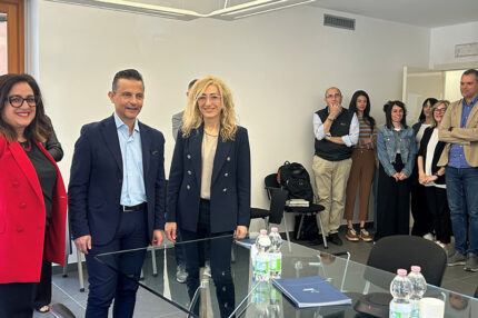 Assessore Consoli in visita presso il Consorzio di Bonifica