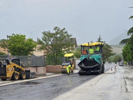 Nuovi asfalti a Fabriano