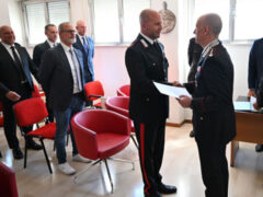 Consegna di onorificenze ai Carabinieri del Comando Provinciale di Ancona