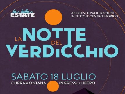 "La notte del Verdicchio" a Cupramontana