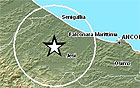 Mappa locazione del terremoto