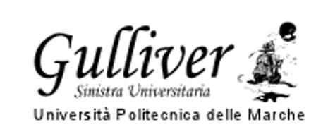 Logo della Lista Gulliver - Sinistra universitaria Univpm