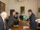 Sturani con la Delegazione Giordana