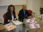 L'assessore Stefania Signorini e il Sindaco Goffredo Brandoni