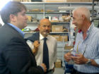 Lodolini ed Ucchielli in visita alla Pigini srl di Castelfidardo