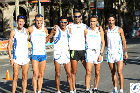 La squadra italiana di maratona