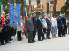 Un momento delle celebrazioni del 4 novembre a Falconara