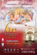 Manifesto della 61° edizione della "Settimana Liturgica Nazionale"