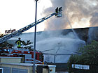 Incendio all'Eurostock di Chiaravalle - Foto: Fabio Rossi