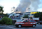 Incendio all'Eurostock di Chiaravalle - Foto: Fabio Rossi