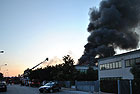 Incendio all'Eurostock di Chiaravalle - Foto: Fabio Rossi