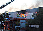 Incendio all'Eurostock di Chiaravalle - Foto: Fabio Rossi