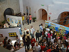 L'inaugurazione della mostra a Loreto 