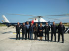 Ucchielli, Amati e Magistrelli (PD) in visita al V° Nucleo Elicotteri Carabinieri
