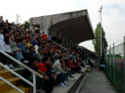 Tribuna gremita del Comunale di Chiaravalle