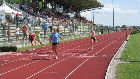 La velocista Annalisa Torquati (al centro) in azione al Trofeo di Majano