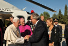 Spacca accoglie Benedetto XVI