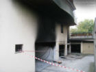 Incendio in via del Molinello a Senigallia