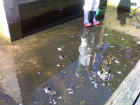 Pulizia della fontana