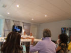 Gli uomini della Capitaneria di Porto tengono il seminario