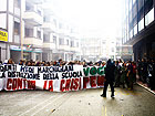 Manifestazione studenti Ancona provveditorato