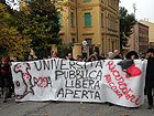 Manifestazione ad Ancona contro il DDL Gelmini