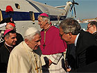 Il Presidente Spacca saluta Papa Benedetto XVI